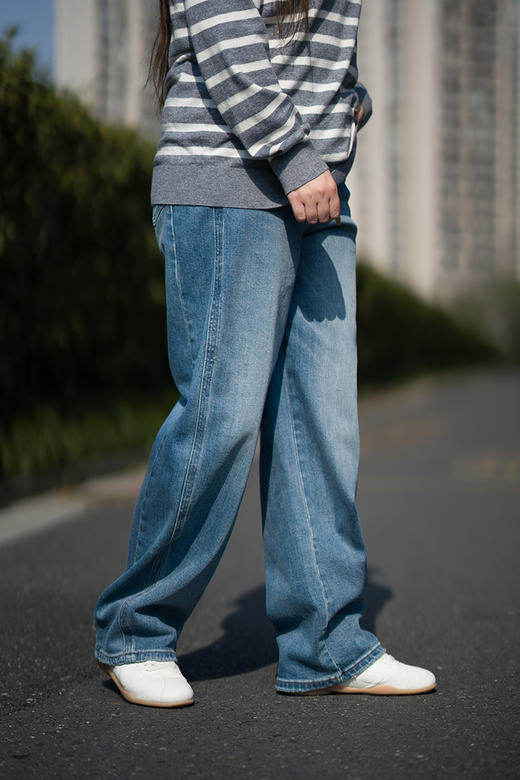 【分体型选择，牛仔裤】本命裤👍腰部弹力大，小个子苹果型、高个子梨形、高个子苹果型针对性选择合适牛仔裤 商品图12