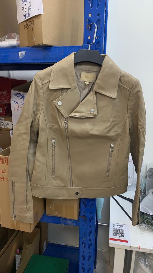 10003317500 宝姿PORTS   女装长袖短皮衣 商品图6