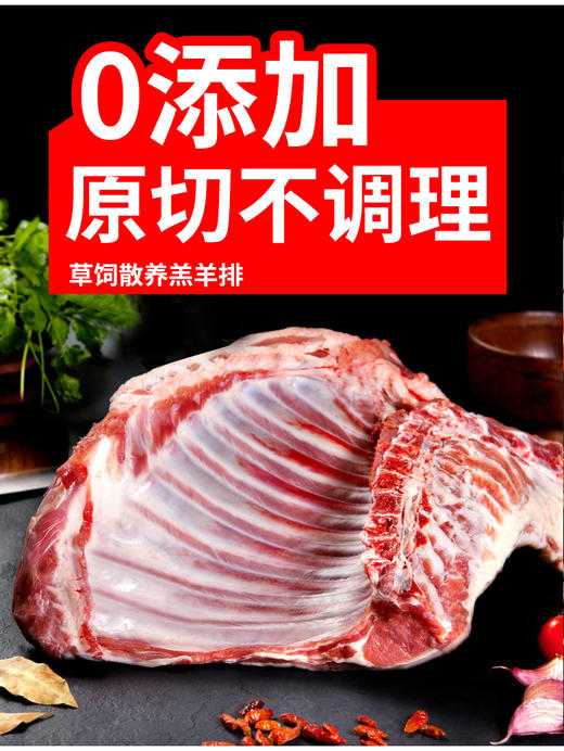 【现宰现杀，48小时顺丰冷链发货】源自内蒙特色,呼伦贝尔塔拉三河羊排 4.5斤 草原散养，鲜嫩不膻，下单送韭菜花 商品图3
