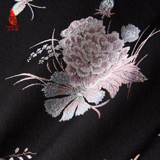 SAINTJOY/上久楷女式宋锦马甲 芙蓉果蝶 CY1044207015 商品图8