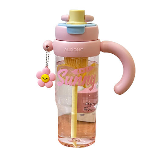 【YW】无忧购高颜值大容量手柄吨吨杯塑料杯ALX-020(截单后7天发货) 商品图3