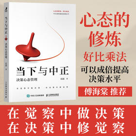 当下与中正：决策心态管理 投资理财心态情绪管理正念冥想金融理财策略决策书籍