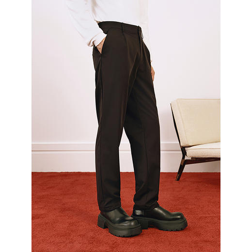 【含铜氨】GXG男装 商务西裤男士柔软亲肤休闲裤通勤长裤25春热卖 商品图2