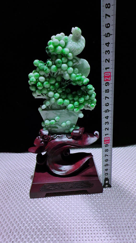 620894翡翠摆件【富贵满堂】 商品图1