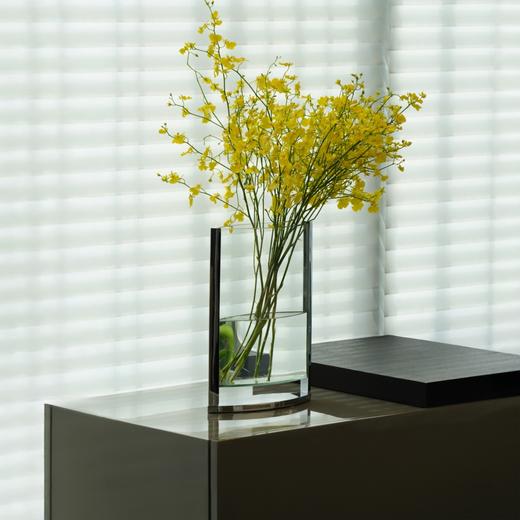 凌缘银边花瓶 RESONG日诵家居 玻璃花器插花饰品 商品图1