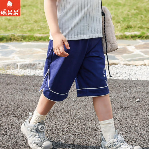 棉果果夏季商场专柜同款男童针织中裤M212201225355 商品图0