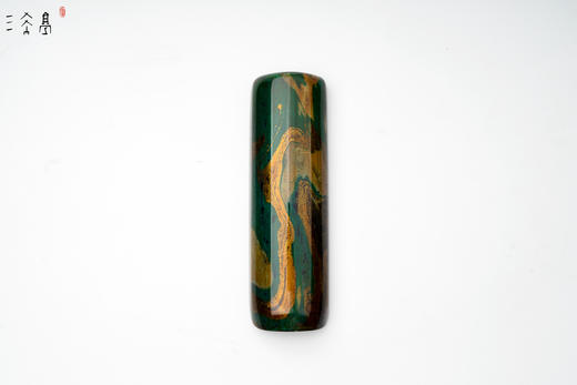 三希堂  流霞系列  犀皮金漆茶则 商品图2