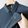 【冰丝】【DDP】大依优型大码短袖POLO衫弹力翻领商务休闲透气半袖夏季上衣 商品缩略图6