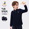 【140-170】【精典泰迪】男童春秋POLO衫儿童长袖翻领t恤 商品缩略图1