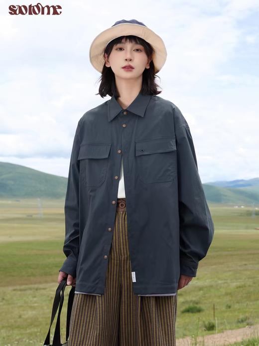 早乙女惠子saotome/STMCS243258/工装户外衬衫 商品图2