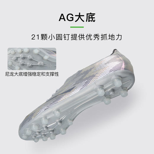 小李子Mizuno美津浓阿尔法α 2 ELITE高端AG短钉足球训练鞋成人男 商品图2