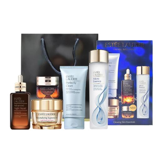 【小来】【下单送雅诗兰黛红石榴洁面】【雅诗兰黛正装增量5件套】 洁面150ml+智妍面霜75ml+原生液200ml+小棕瓶精华100ml+第五代蓝光眼霜15ml 商品图4