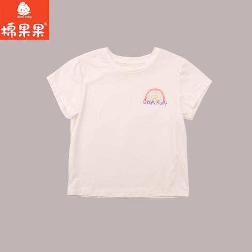 棉果果夏季商场专柜同款男童女童速干运动T恤M202140425276 商品图1