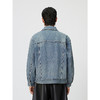 GXG男装 复古简约水洗分割翻领休闲时尚牛仔夹克外套 25年春热卖 商品缩略图3