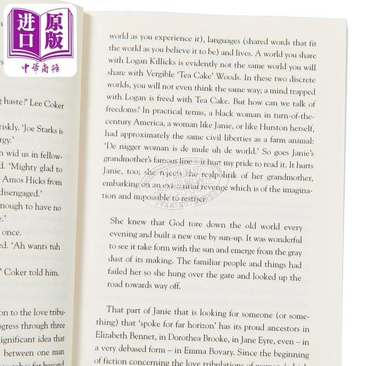 【中商原版】他们眼望上苍 Their Eyes Were Watching God 英文原版 Zora Neale Hurston 佐拉 尼尔 赫斯顿 经典文学 商品图2