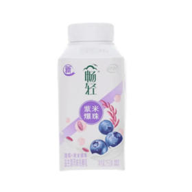 伊利畅轻蓝莓紫米爆珠发酵乳250g