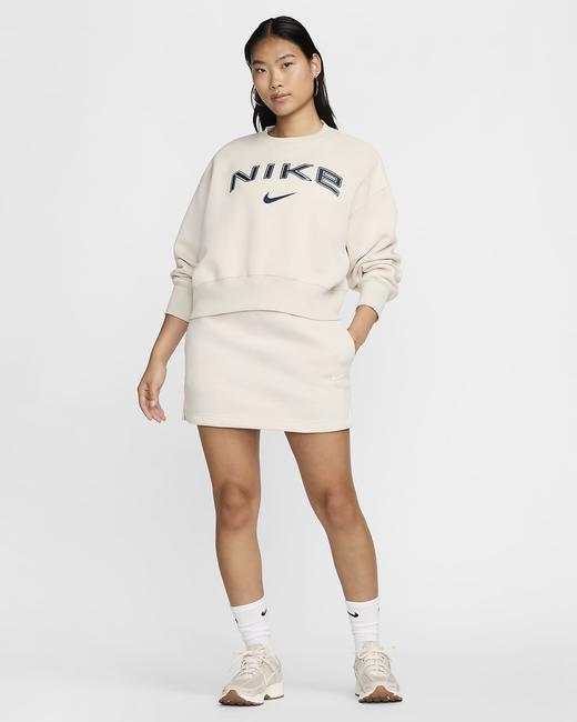 Nike 耐克Sportswear Phoenix Fleece 女子 Oversize 风加绒圆领标志运动衫FV7675-104 商品图4