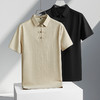 【国潮】【DDP】大依优型大码短袖POLO衫中国风翻领商务休闲透气半袖夏季上衣 商品缩略图0
