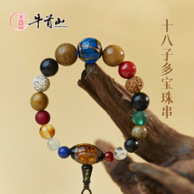 牛首山十八子多宝珠手串天然菩提18籽手链男女