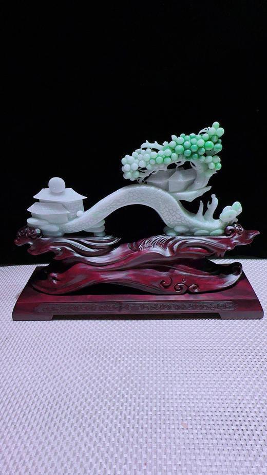 620892翡翠摆件【富贵满堂】 商品图5