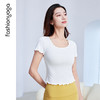 凡圣瑜伽超柔软短款短袖 F15324 商品缩略图5