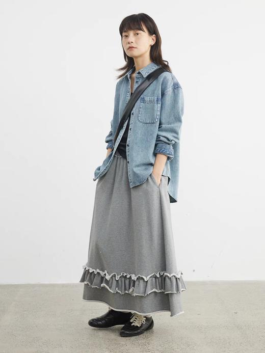 步履不停/5A41139C/花边下摆针织半裙 商品图2