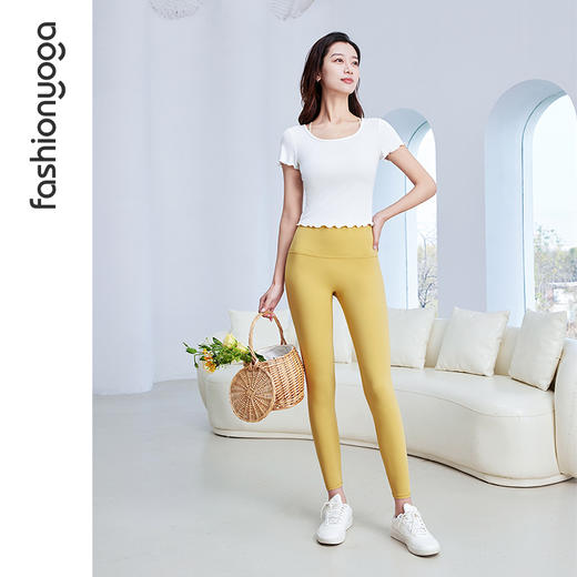 凡圣瑜伽超柔软短款短袖 F15324 商品图10