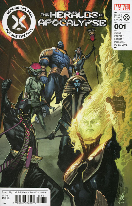 X战警：陨落之前-天启先驱 X-Men: Before The Fall - Heralds Of Apocalypse 商品图0