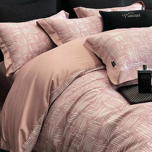 【清仓229元起/套】轻奢高端100支新疆长绒棉四件套  烫绣设计全棉套件（礼盒装）【不支持退换货】 商品图5