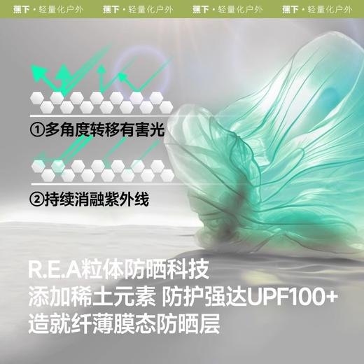 蕉下女士轻薄微阔防晒袖套TS227 商品图1