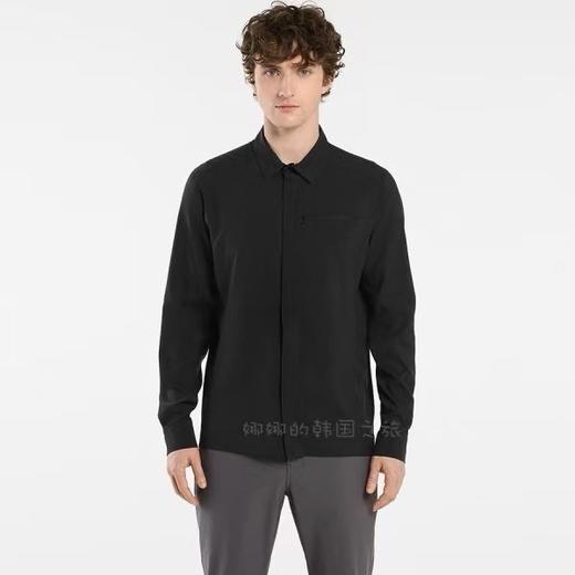 点此购买 始祖鸟春秋季男士梭织商务休闲速干衬衫衬衣 bk 311172 商品图2