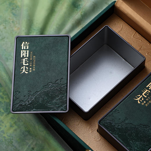 头采皮盒【毛尖 双罐＋杯】60元一套/一件12套 商品图8