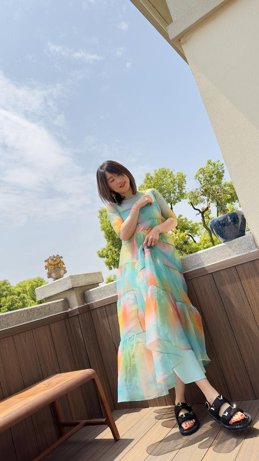 Westory夏季低跟交叉清凉拖鞋61451 商品图8