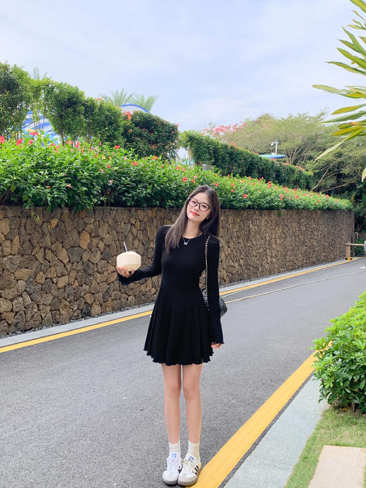 【169元任选2件】最后一波现货！V领or圆领修身连衣裙 商品图6