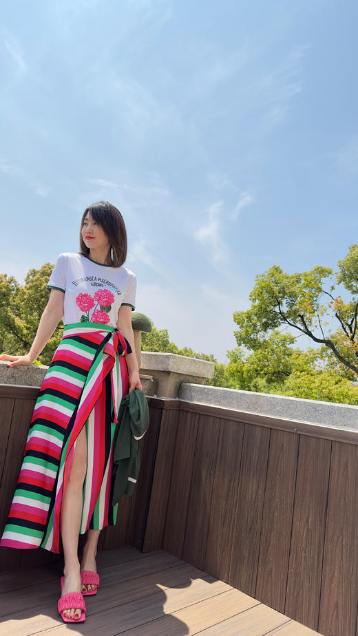 westory星光夏日夏季凉鞋低跟真皮一脚蹬拖鞋61711 商品图7