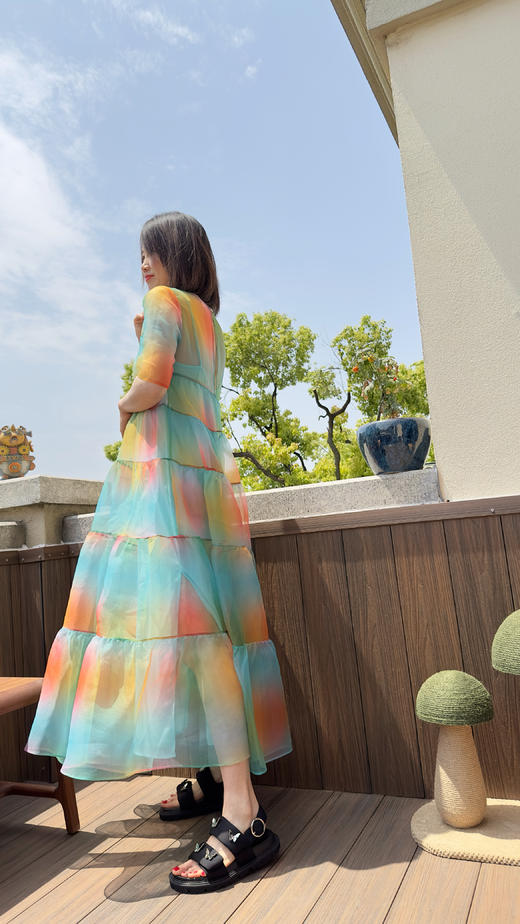 Westory夏季低跟交叉清凉拖鞋61451 商品图7