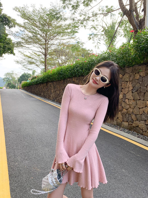 【169元任选2件】最后一波现货！V领or圆领修身连衣裙 商品图14