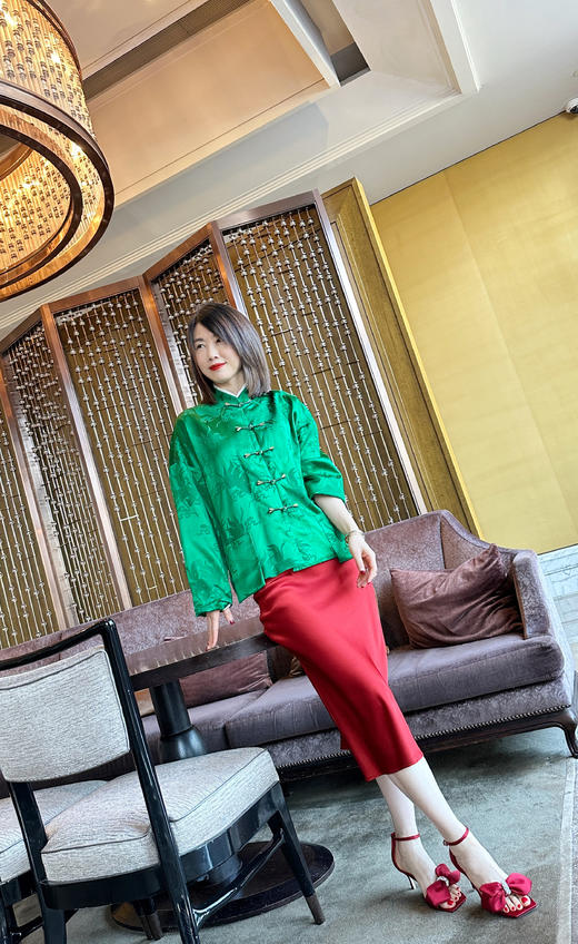 westory夏季新款羊皮优雅尖头细高跟空鞋女61411 商品图4