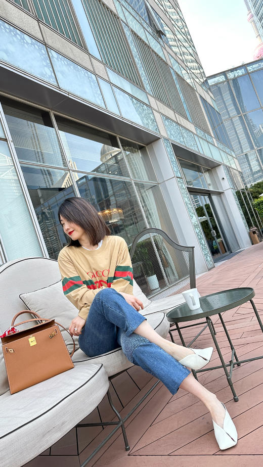 westory春夏法式复古小众高级温柔风方头包头拖鞋55941 商品图4