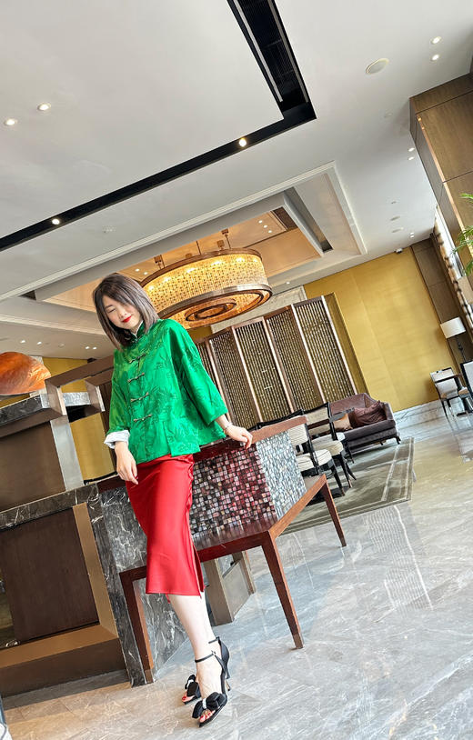 westory夏季新款羊皮优雅尖头细高跟空鞋女61411 商品图5