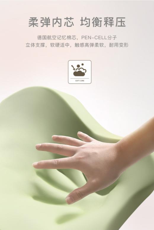 ✨【Soomil/斯麦欧小精灵·呵护腰靠】 ✅斯麦欧小精灵·呵护腰靠，柔软、慢回弹，🌈贴合人体脊椎曲线，柔软支撑脊柱，保护腰背部，久坐不累！ 商品图2