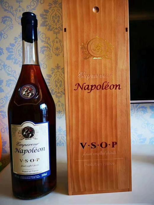 拿破仑VSOP白兰地洋酒法国原瓶原装进口洋酒 40%vol蒸馏白兰地洋酒700ml 单支装 700ml 1000ml 1500ml 3000ml 多规格 单瓶装-XJ 商品图2