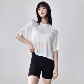 跃牌【周游世界系列】2025春夏新品瑜伽服女天丝莱赛尔轻薄运动上衣 TP0819