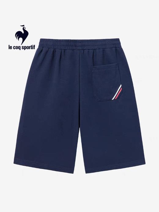 【大都会】 乐卡克法国公鸡夏季男子休闲运动舒适百搭弹力宽松针织短裤 商品图1