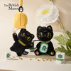 大英博物馆 巴斯特系列“發财”萌猫毛绒香氛挂件 萌猫降落伞毛绒钥匙扣香氛挂件 商品缩略图0