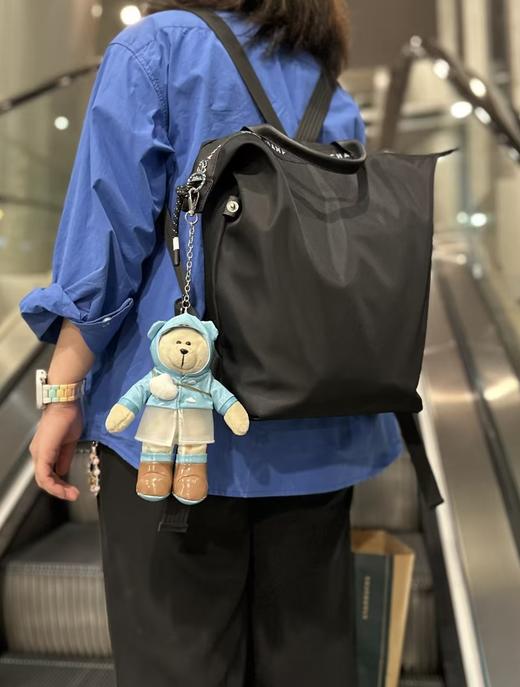 代工厂龙翔新款ener超轻公文差旅健身字母双肩包 商品图12