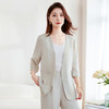 QS-62599552【真丝弹力绉】2025春夏西装外套女宽松气质休闲短袖外套62599552 商品缩略图1