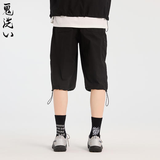 ONIARAI/鬼洗25春夏新品都市游侠轻薄宽松七分短裤男式潮 25B4440 商品图2