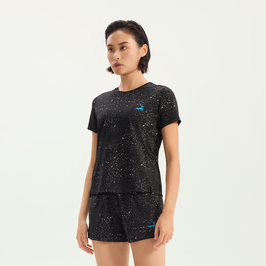 优极UG 星空·女款3D增能弹力跑步T恤 商品图1