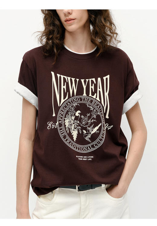 【高品质私服】【MC植绒印花短袖T恤】穿着干爽且透气，挺括有型G1182-CC【无标出货 介意慎拍】 商品图0